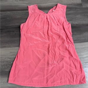 Max Studio Pink Silk Top